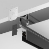 фото Профиль для монтажа Exility в натяжной ПВХ потолок, 2м Maytoni Technical TRA034MP-212S(N), серебро