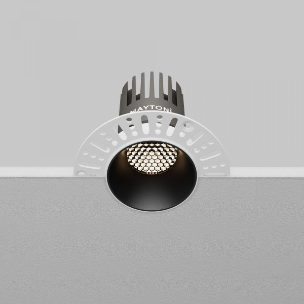 фото Встраиваемый светильник Maytoni Technical Dip DL124-10W-4K-TRS-B, черный
