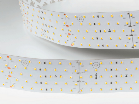 фото Лента светодиодная SWG 5x DSG 2835 WW 350L-V24-IP33, 3000 K, 875 LED, 31W/m, 2500*58*2 mm, LUX, катушка 2.5 м
