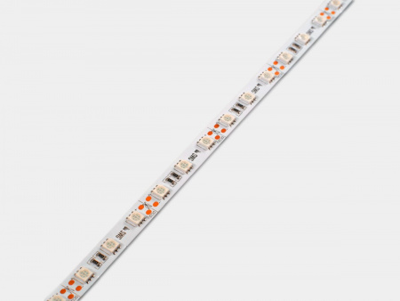 фото Светодиодная лента 5050, 60 LED/м, 14,4 Вт/м, 12В, IP20, Цвет: Красный, SWG560-12-14.4-R-M, катушка 5 м