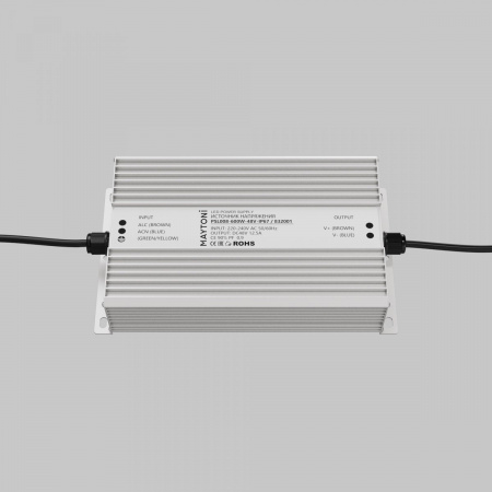 фото Источник напряжения PSL008 48В 600Вт IP67 Maytoni 832001, серебро