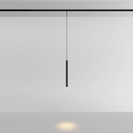фото Трековый подвесной светильник Maytoni Technical Skim TR191-1-3W3K-M-B, черный