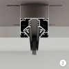 фото Магнитный шинопровод для натяжного потолка Arte Lamp LINEA-ACCESSORIES A473206
