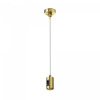 Подвес тросовый Hang одинарный Flarity латунь Maytoni Technical TRA157SW-S1-BS