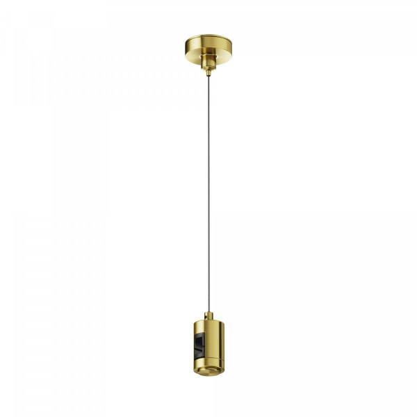 Подвес тросовый Hang одинарный Flarity латунь Maytoni Technical TRA157SW-S1-BS