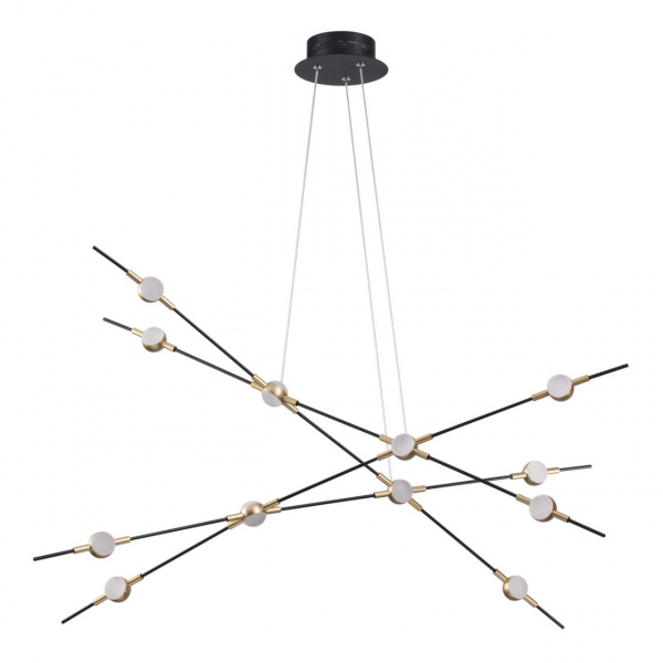 Золотистый/металл Подвесной светильник LED 4000K 48W 220V COSTELLA L-VISION, арт. 3906/48L