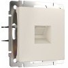 фото Розетка Ethernet RJ-45 (айвори матовый) W1181062