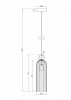 фото Подвесной светильник Maytoni Antic MOD302PL-01GR, золото