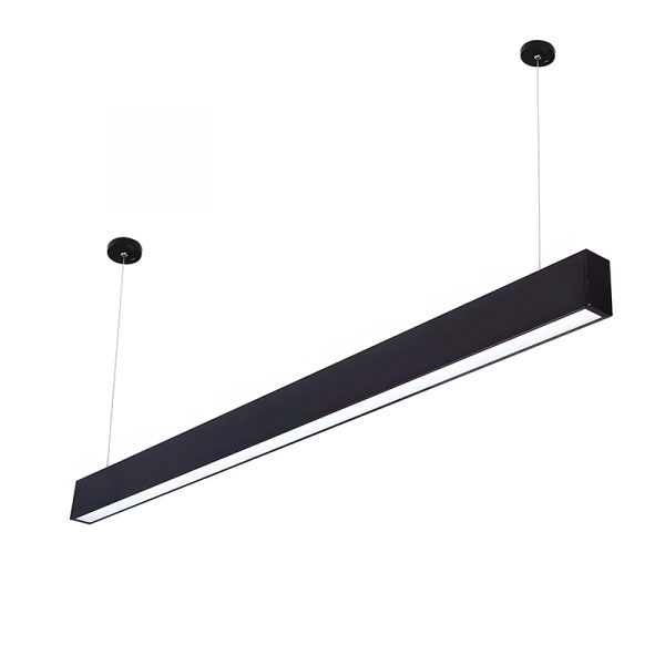 Линейный светильник, HB7236 36W LED 1200*55*70мм 3000К чёрный