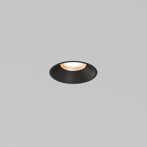фото Встраиваемый светильник Maytoni Technical Mini DL059-7W4K-TRS-B, черный