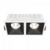 Встраиваемый светильник Maytoni Technical Alfa LED DL043-02-15W4K-D-SQ-WB, белый