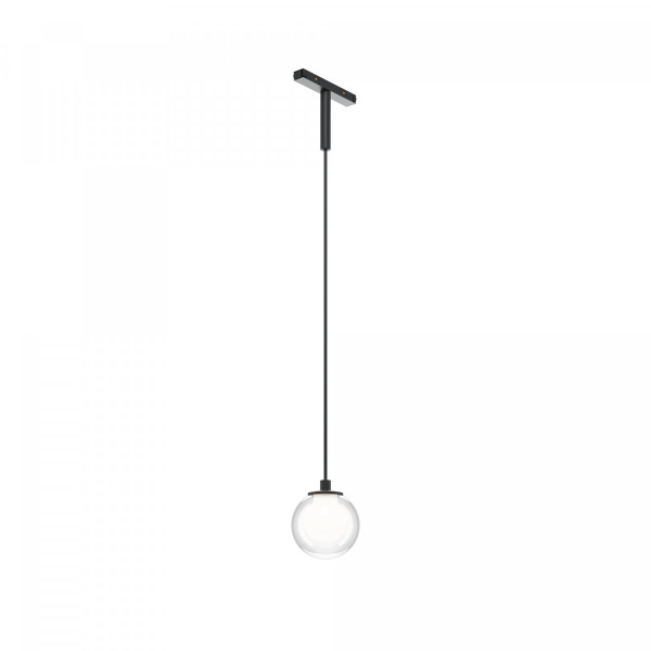 Трековый подвесной светильник Maytoni Technical Bubble TR181PL-1-4WTW-B, черный