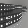 Светодиодная лента 120 Led 9,6 Вт IP20, 6500K холодный белый, 5 м 2835 24V 120Led 9,6W Black