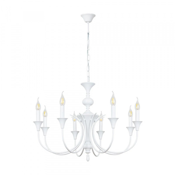 Подвесная люстра Arte Lamp COLLINETTA A4094LM-8WH