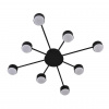 фото Черный, металл Люстра GX53 LED 8*7W 220V TORINA COMFI, арт. 8344/8C