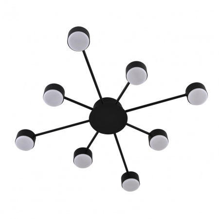 фото Черный, металл Люстра GX53 LED 8*7W 220V TORINA COMFI, арт. 8344/8C
