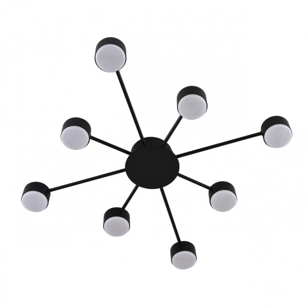 фото Черный, металл Люстра GX53 LED 8*7W 220V TORINA COMFI, арт. 8344/8C