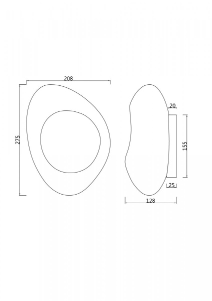 фото Бра Maytoni Mabell MOD306WL-01CH, черный