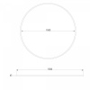 фото Esthetic Magnetic Шинопровод Round черный Ø1500 85217/00
