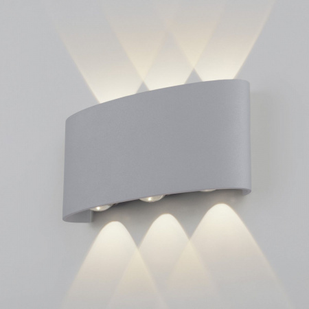 фото Пылевлагозащищенный светодиодный светильник Twinky Trio серый IP54 1551 Techno LED