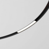 фото Slim Magnetic Трековый светильник для радиусного шинопровода 8W 4200K Planar чёрный Ø 1200мм 85181/01
