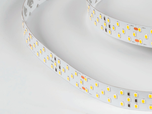 фото Лента светодиодная SWG 3x DSG 2835 DW 252L-V24-IP33, 4000 K, 1260 LED, 24W/m, 5000*19*2 mm, LUX, DSG2252, катушка 5 м