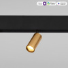 фото Умный трековый светильник 5W 2700-6500K Dim Cantors Slim Magnetic 85071/01, латунь