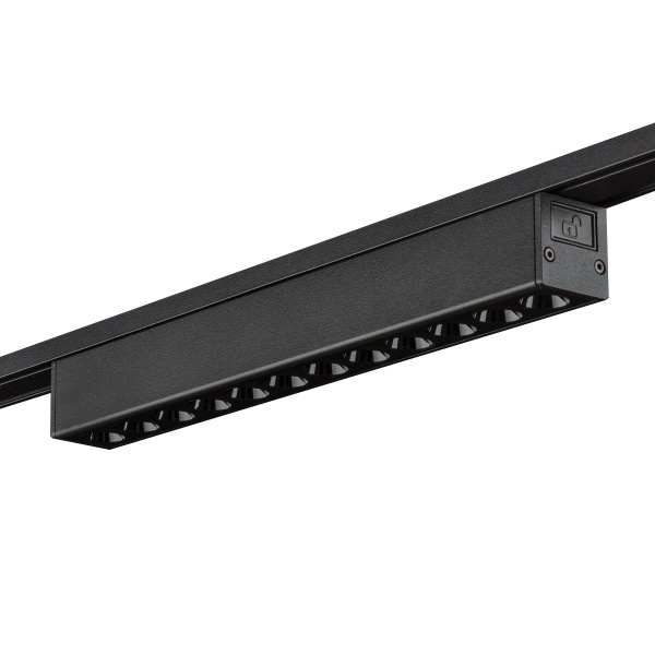 Светильник линейный системы SWG SLIM, 36°, 12Вт, 48В, черный, darklight, DL-SLIM-DRBL36-12-CCT