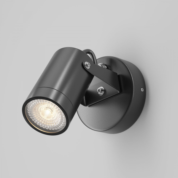 Уличный настенный светильник Maytoni Outdoor Scope O025WL-01B, черный