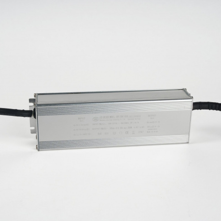 фото Импульсный источник питания для двустороннего гибкого неона ALEDUS 220/24 В, 200 Вт, 1.5 м, черный, с вилкой