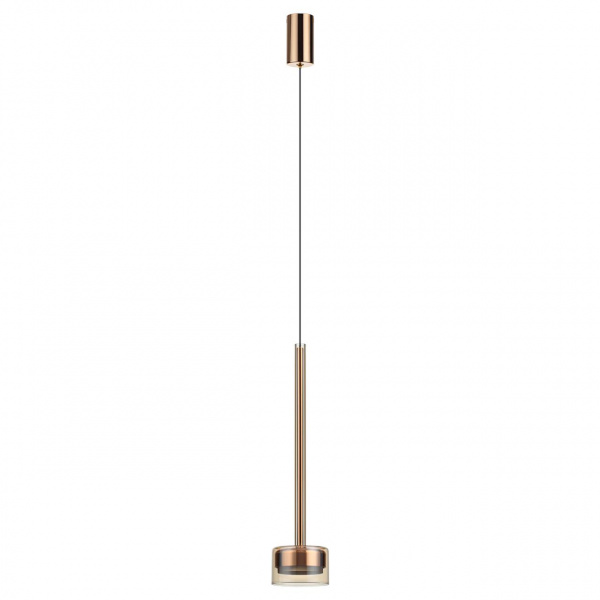 Светильник медь/янтарное стекло/металл IP20 LED 10W 3000K 220V LASLO HIGHTECH, арт. 7152/10L
