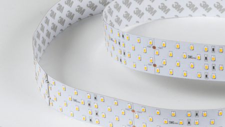 фото Светодиодная лента SWG PRO 2835, 280 LED/м, 26 Вт/м, 24В, IP20, Цвет: Теплый белый, SWG2P280-24-26-WW-20, катушка 5 м
