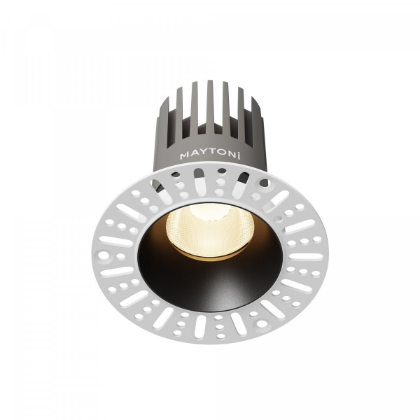 Встраиваемый светильник Maytoni Technical Dip DL121-15W-3K-TRS-B, черный