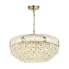 фото 5070/21 HALL (В 2-х КОРОБКАХ) ODL24 601 золото/прозрачный/матовый/металл/хрусталь/стекло Люстра E14 21*40W FIESTA