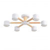 Белый, дерево/металл Светильник потолочный GX53 LED 6*7W 220V VUDI COMFI, арт. 8306/6C