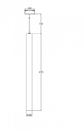 фото LED подвесной светильник SY Латунь 7Вт 3000, SWG SY-601243-BR-7-36-WW