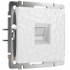 фото Розетка Ethernet RJ-45 (Hammer белый) W1281001