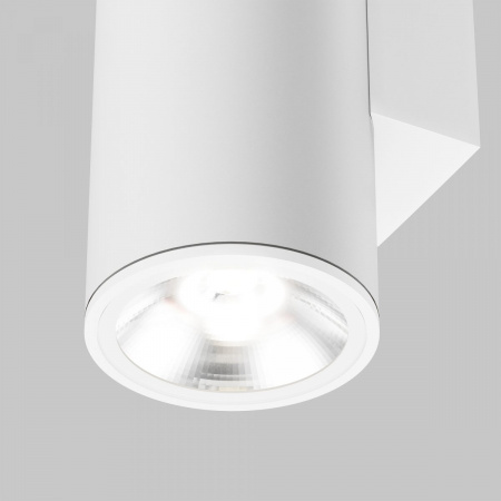 фото Уличный настенный светильник Maytoni Outdoor Shim O303WL-L24W3K, белый