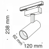 фото Трековый светильник Maytoni Technical Focus LED TR019-2-15W3K-B, черный