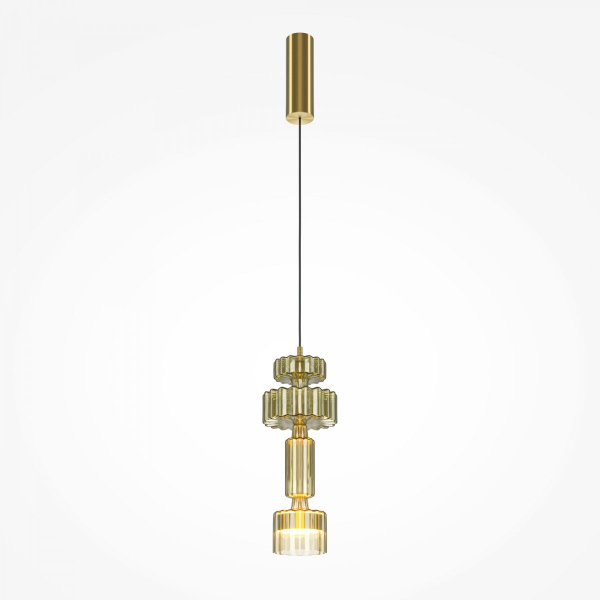 фото Подвесной светильник Maytoni Level MOD253PL-L18BS3K1, латунь