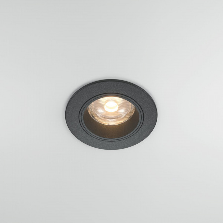 фото Встраиваемый светильник Maytoni Technical FOCUS LED DL125-L12-3K-B, черный