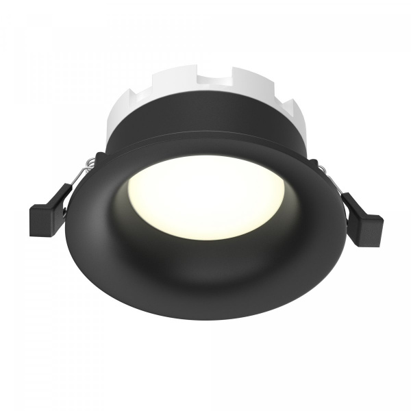 Встраиваемый светильник Maytoni Technical Slim DL027-GX53-B, черный