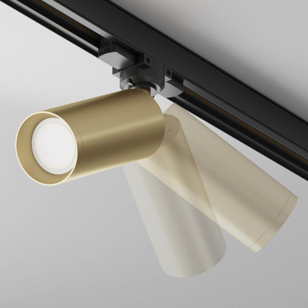 фото Трековый светильник Maytoni Technical Focus TR028-3-GU10-MG, черный