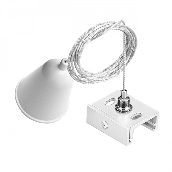 Подвес стандартный тип D треку 5040xx-(F)/(R) 1,5 м Quattro, белый Lightstar 504176-FR1