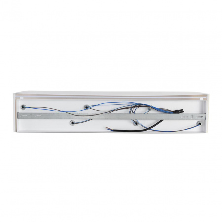 фото Белый/бежевый, металл/текстиль/пластик Бра E14 LED 6*10W 220V GOFERA MODERNI, арт. 8327/6W
