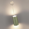 фото Зеленый/никель/металл/керамика/хрусталь/акрил Подвес LED 18W 2000К/3000K/4000K RIVIERA L-VISION, арт. 5451/18LA