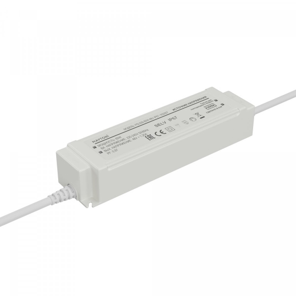 Источник напряжения PSL026 48В 60Вт IP67 Maytoni 832007, белый