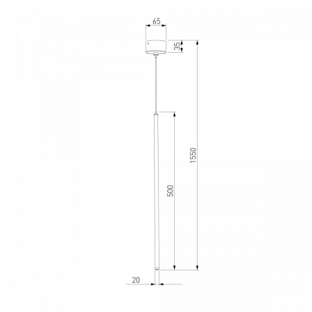 фото Подвесной светодиодный светильник Flinn 4W 4000К белый 50263 LED