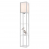 фото Белый, дерево/текстиль Торшер Е27 1*60W 220V PRACTIC COMFI, арт. 8089/1F