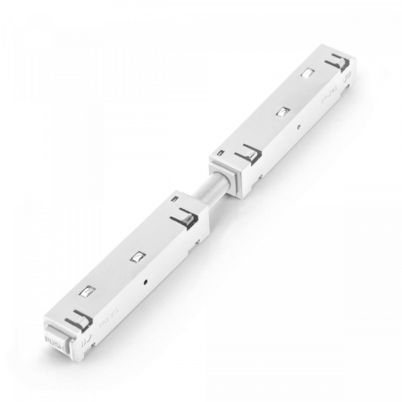 фото Slim Magnetic Прямой коннектор и планка белый (1 шт.) 85096/00